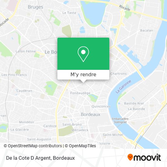 De la Cote D Argent plan