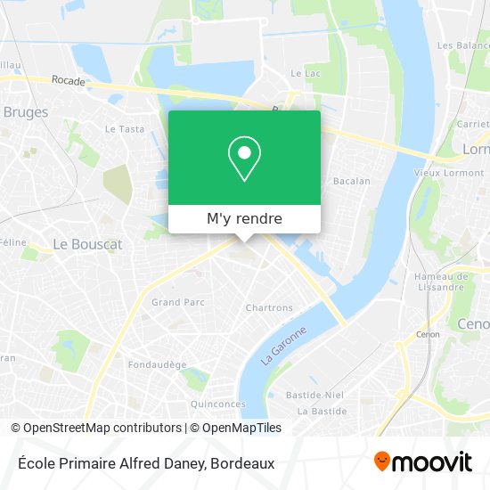École Primaire Alfred Daney plan