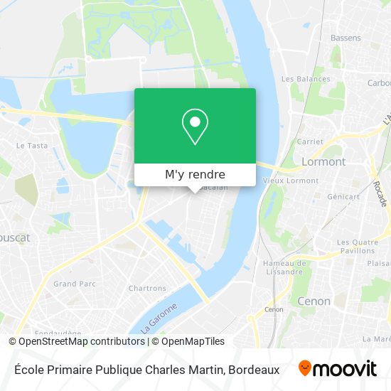 École Primaire Publique Charles Martin plan