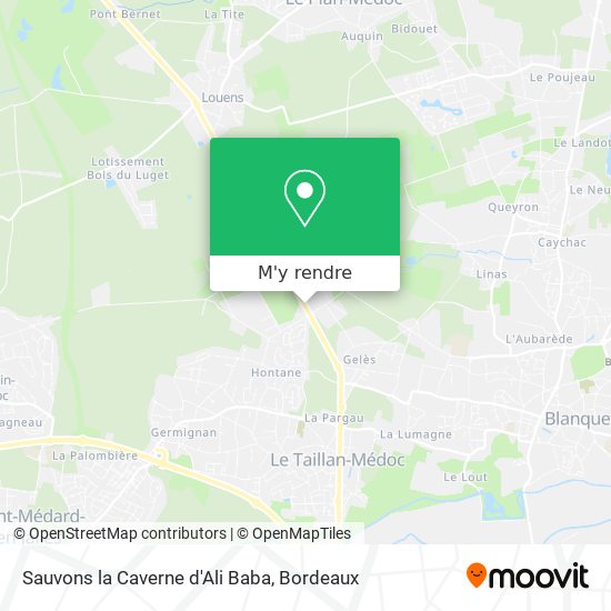 Sauvons la Caverne d'Ali Baba plan
