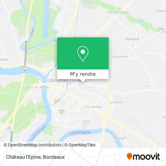 Château l'Epine plan