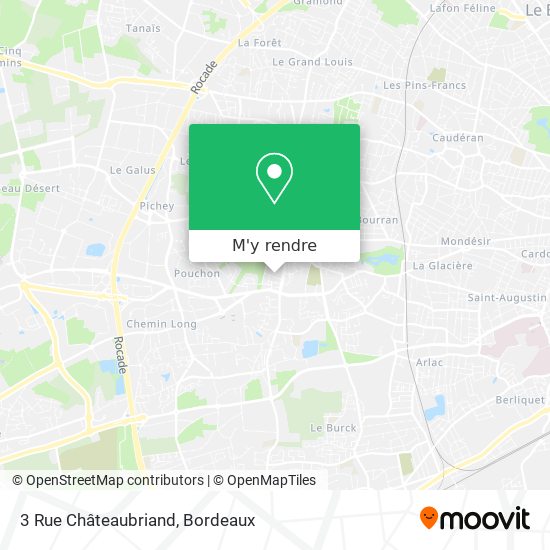 3 Rue Châteaubriand plan