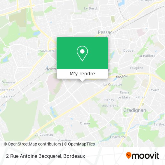 2 Rue Antoine Becquerel plan