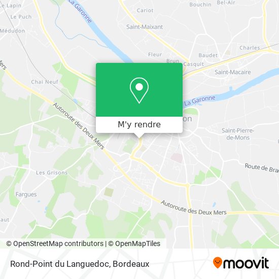 Rond-Point du Languedoc plan