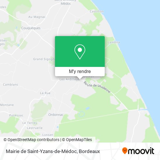 Mairie de Saint-Yzans-de-Médoc plan