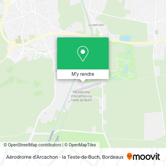 Aérodrome d'Arcachon - la Teste-de-Buch plan