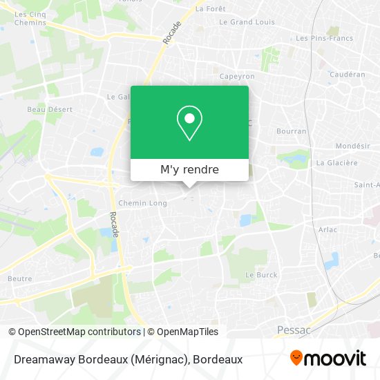 Dreamaway Bordeaux (Mérignac) plan