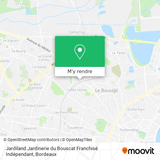 Jardiland Jardinerie du Bouscat Franchisé Indépendant plan