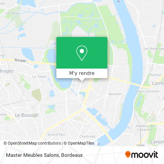 Master Meubles Salons plan
