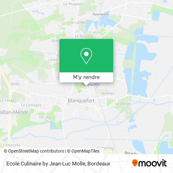 Ecole Culinaire by Jean-Luc Molle plan