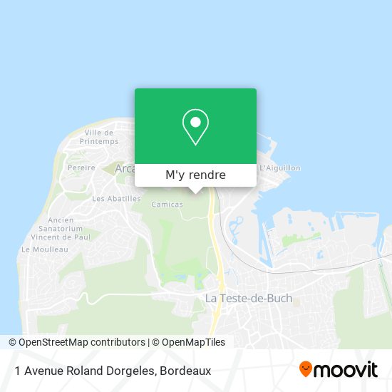 1 Avenue Roland Dorgeles plan