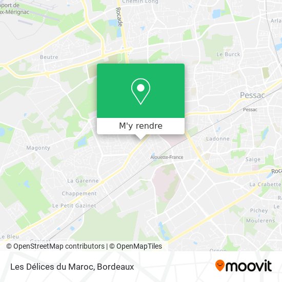Les Délices du Maroc plan