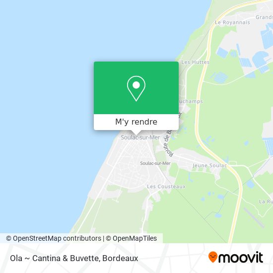 Ola ~ Cantina & Buvette plan