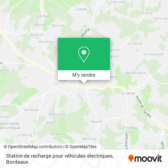 Station de recharge pour véhicules électriques plan