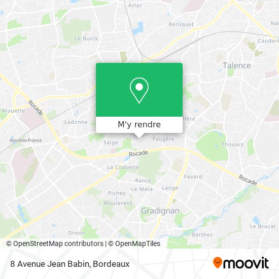 8 Avenue Jean Babin plan