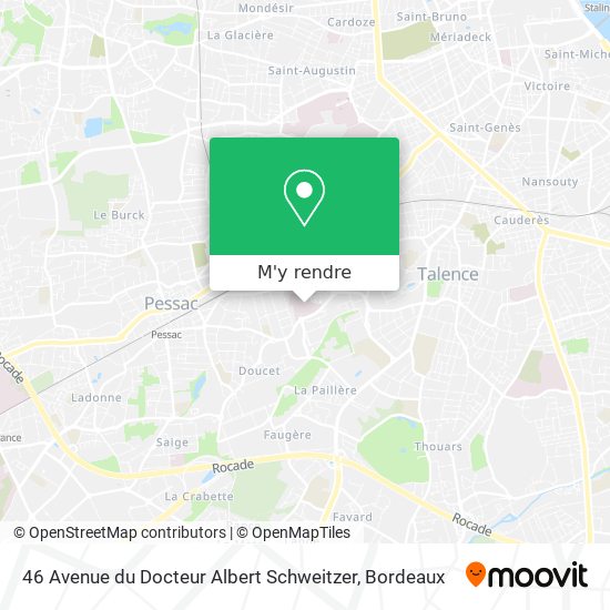 46 Avenue du Docteur Albert Schweitzer plan