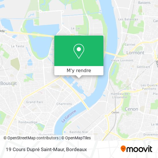 19 Cours Dupré Saint-Maur plan