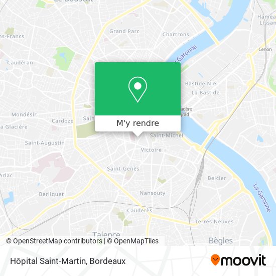 Hôpital Saint-Martin plan