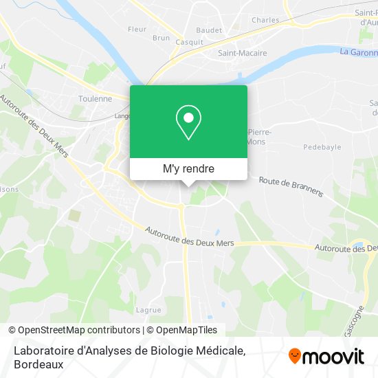 Laboratoire d'Analyses de Biologie Médicale plan