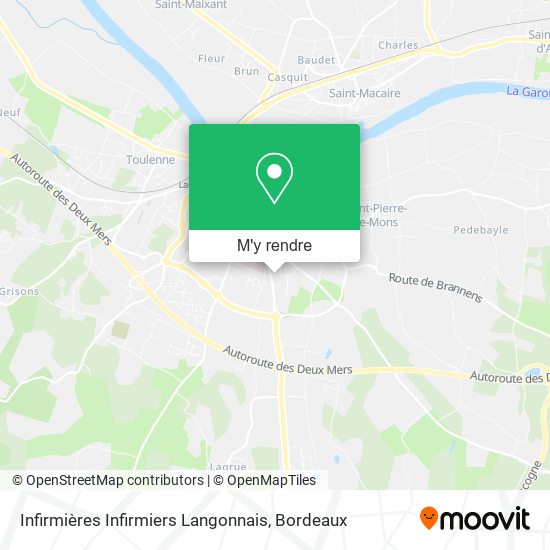 Infirmières Infirmiers Langonnais plan