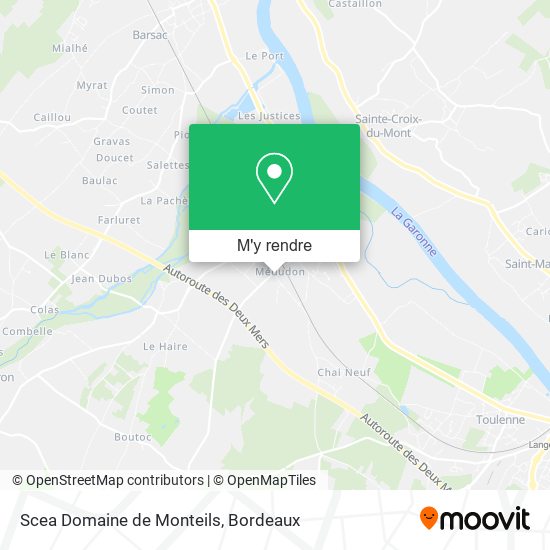 Scea Domaine de Monteils plan