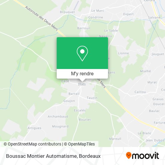 Boussac Montier Automatisme plan