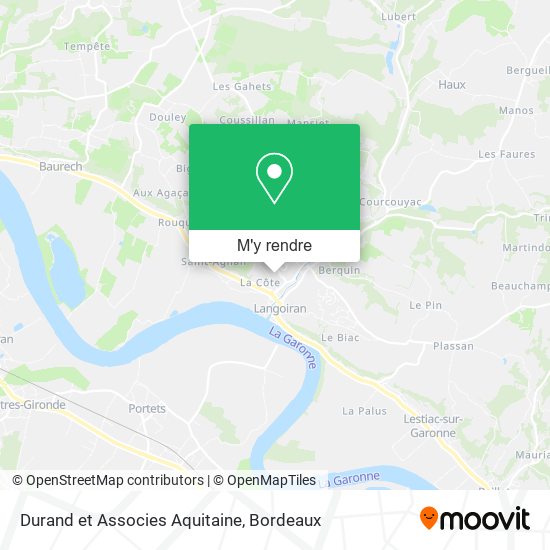 Durand et Associes Aquitaine plan