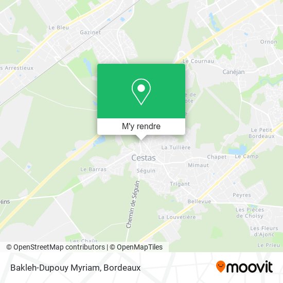 Bakleh-Dupouy Myriam plan
