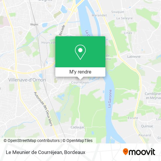Le Meunier de Courréjean plan