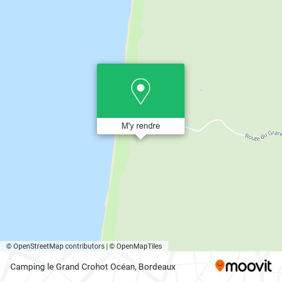 Camping le Grand Crohot Océan plan