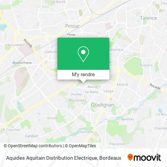 Aquides Aquitain Distribution Electrique plan