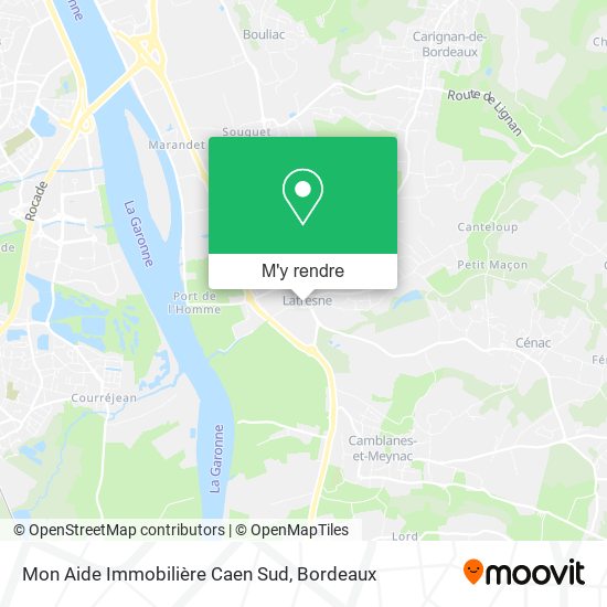 Mon Aide Immobilière Caen Sud plan