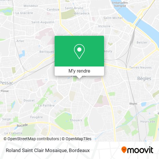 Roland Saint Clair Mosaique plan