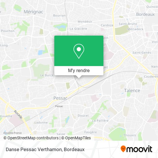Danse Pessac Verthamon plan