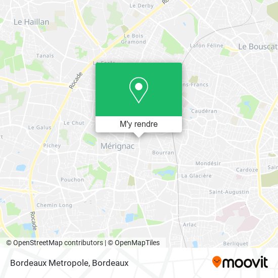 Bordeaux Metropole plan