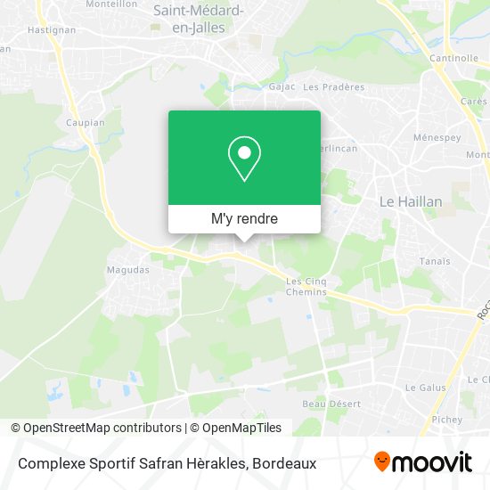 Complexe Sportif Safran Hèrakles plan