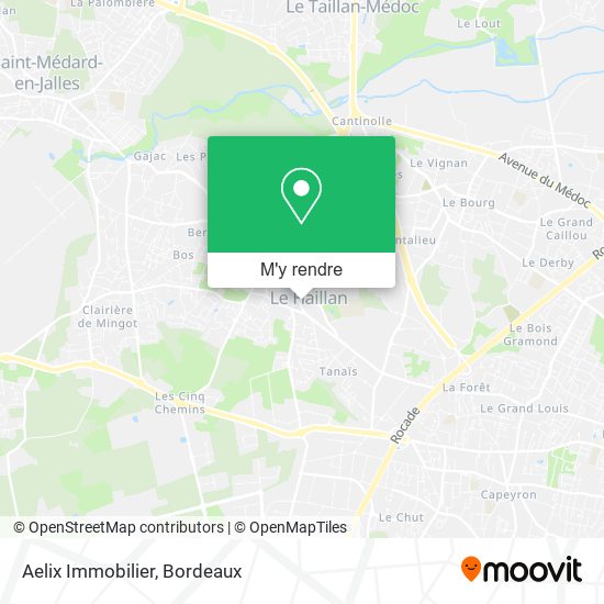 Aelix Immobilier plan