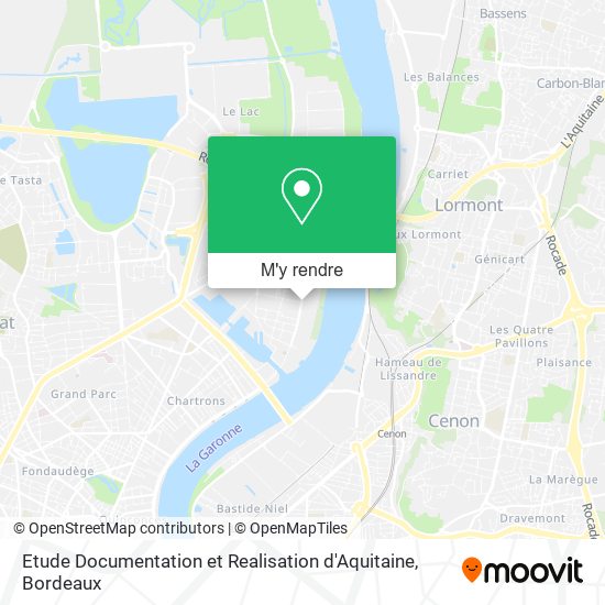 Etude Documentation et Realisation d'Aquitaine plan
