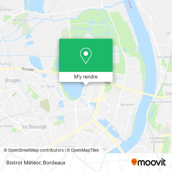 Bistrot Météor plan
