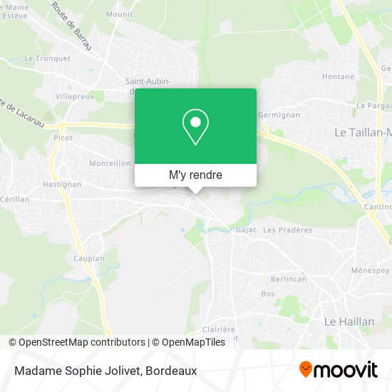 Madame Sophie Jolivet plan