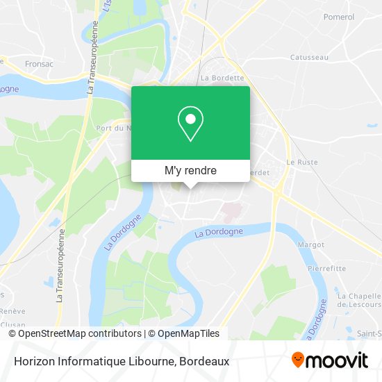 Horizon Informatique Libourne plan