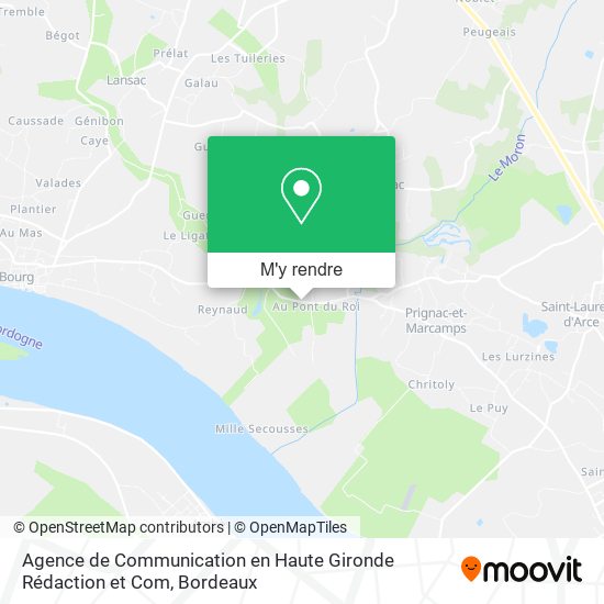 Agence de Communication en Haute Gironde Rédaction et Com plan