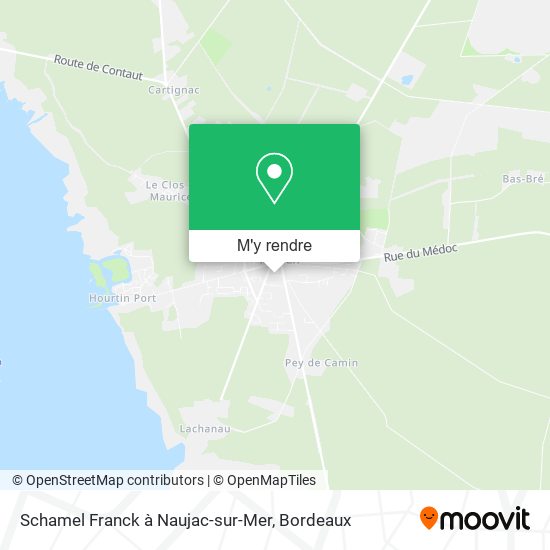 Schamel Franck à Naujac-sur-Mer plan