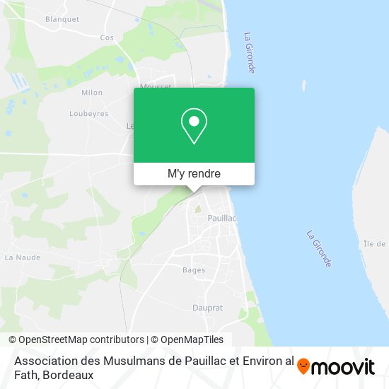 Association des Musulmans de Pauillac et Environ al Fath plan