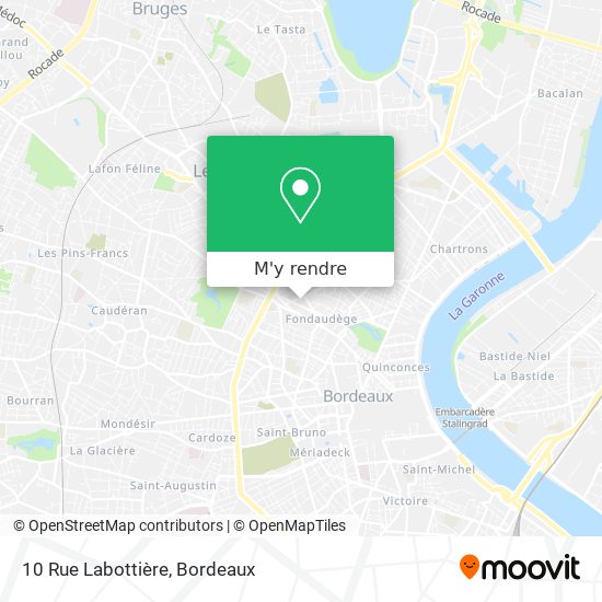 10 Rue Labottière plan