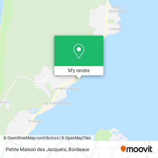 Petite Maison des Jacquets plan