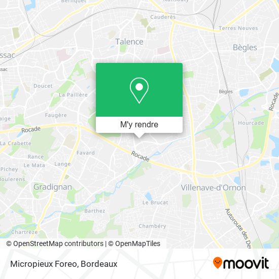 Micropieux Foreo plan