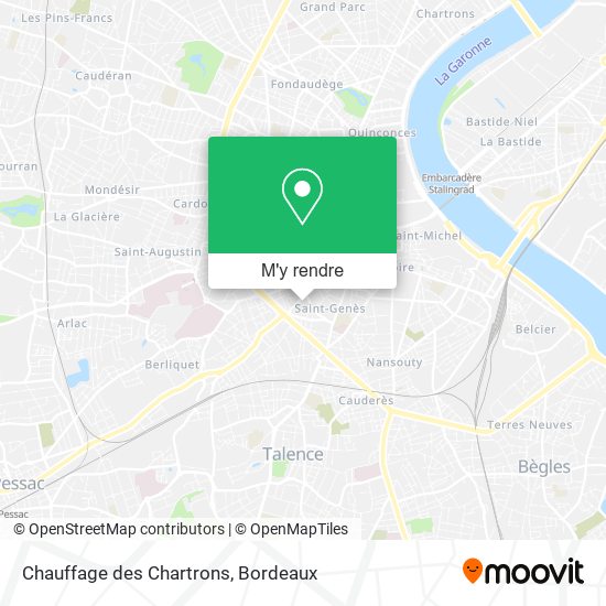 Chauffage des Chartrons plan