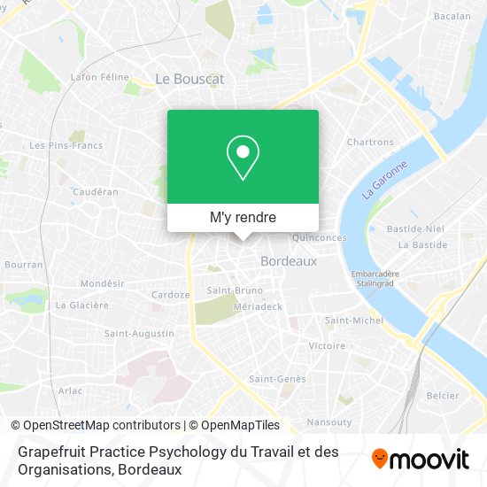 Grapefruit Practice Psychology du Travail et des Organisations plan