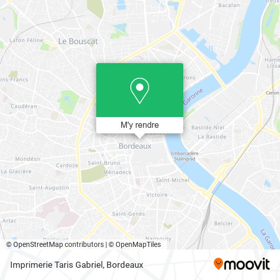 Imprimerie Taris Gabriel plan